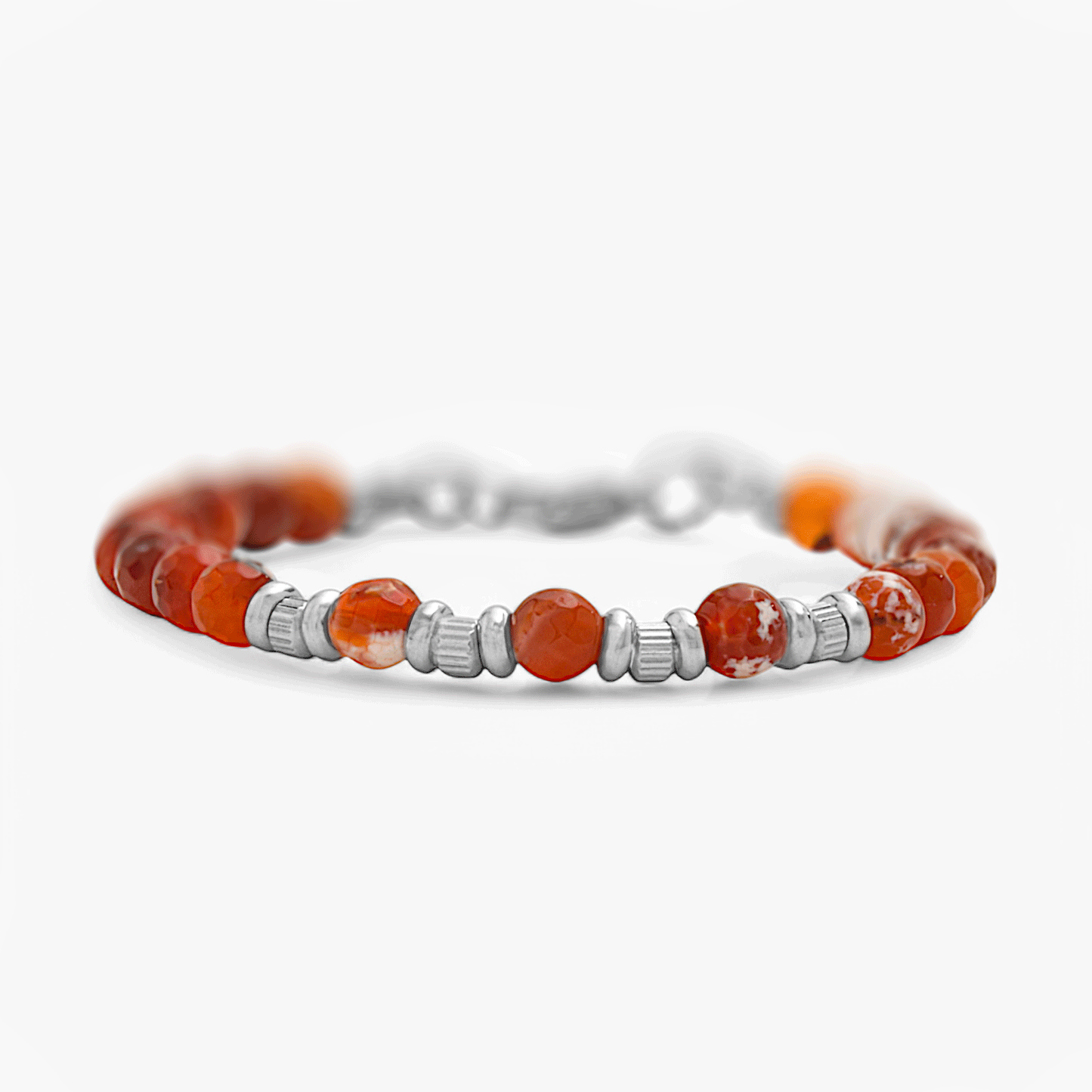 Bracciale in Agata Fuoco