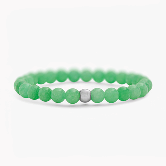 Bracciale Minimal in Giada Verde