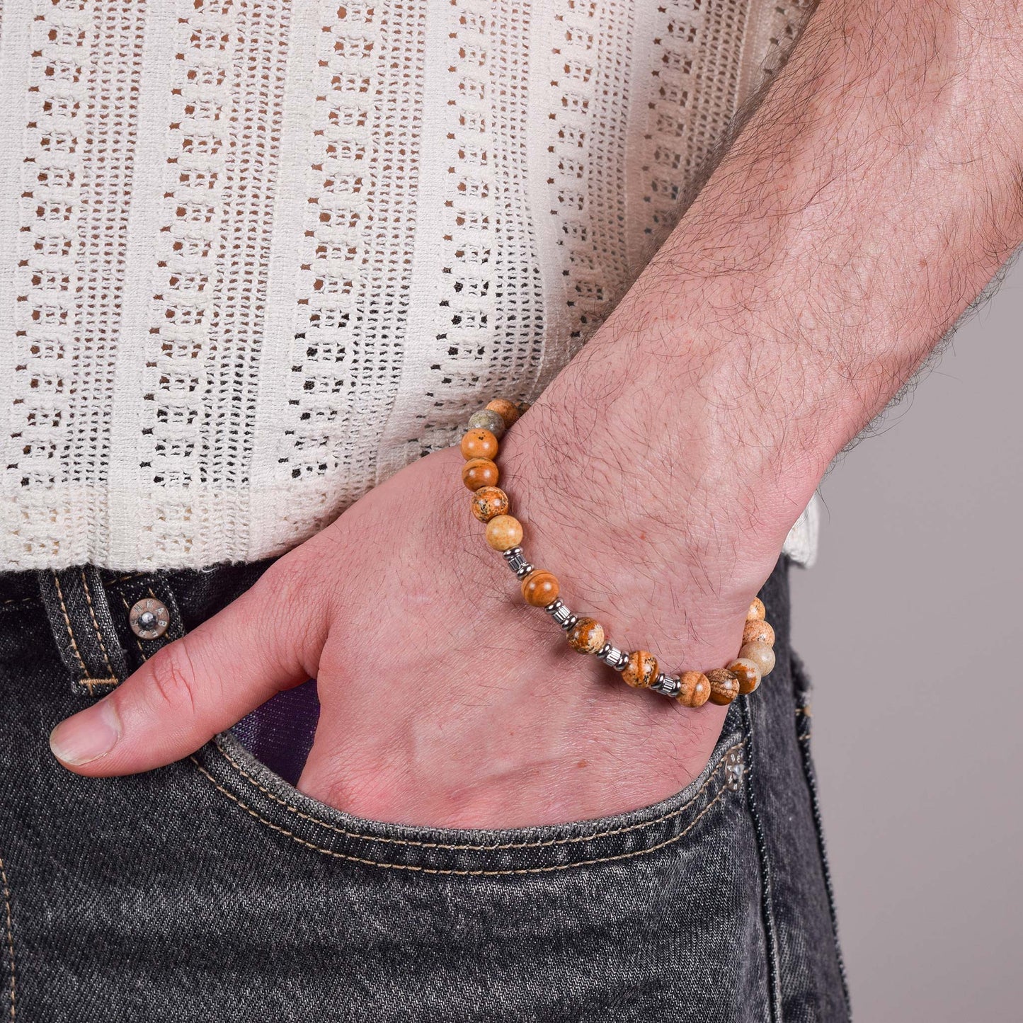 Bracciale in Pietra Paesina