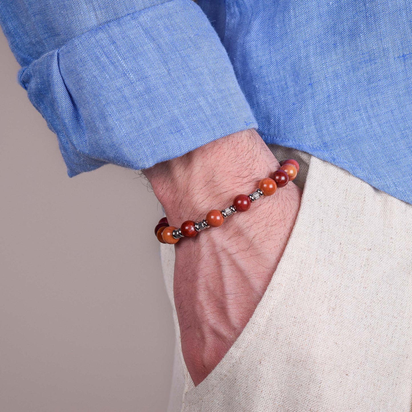 Bracciale in Mookaite
