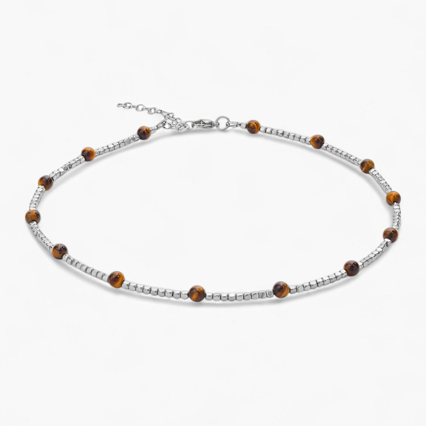 Collana in Ematite e Occhio di Tigre