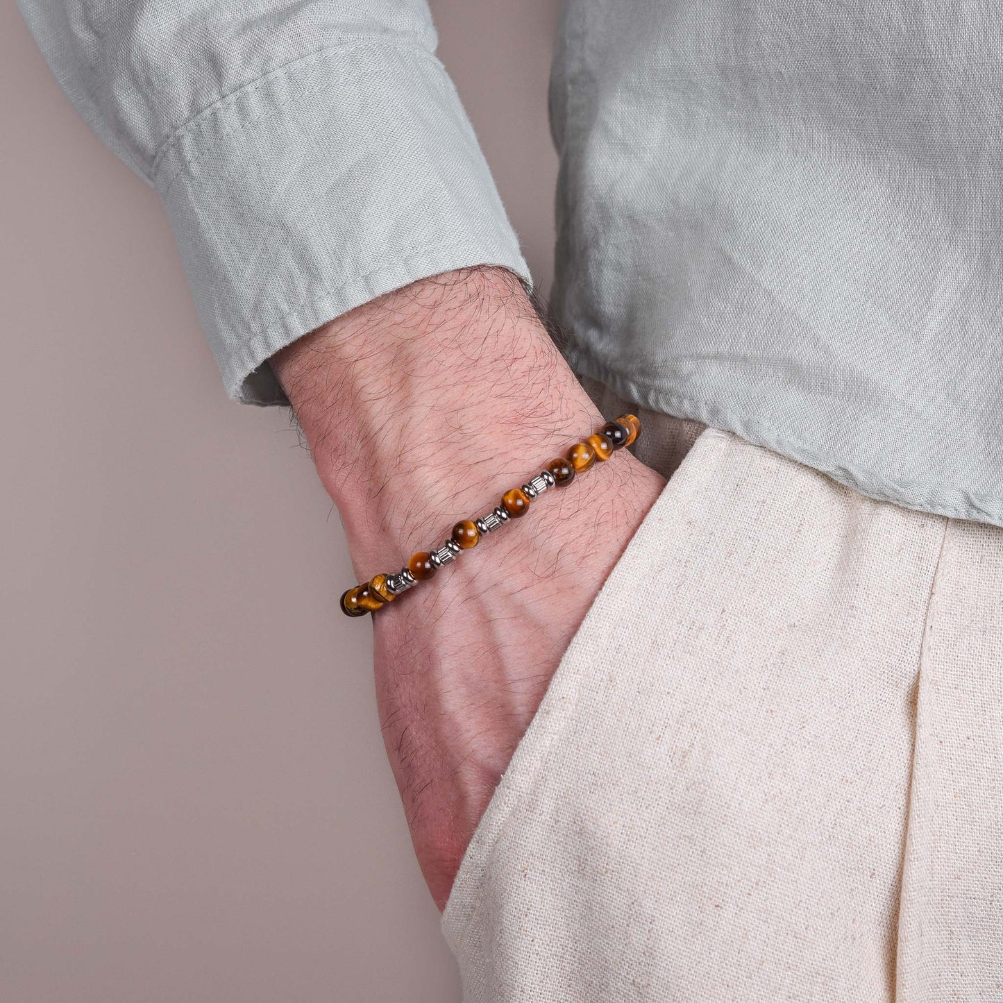 Bracciale in Occhio di Tigre