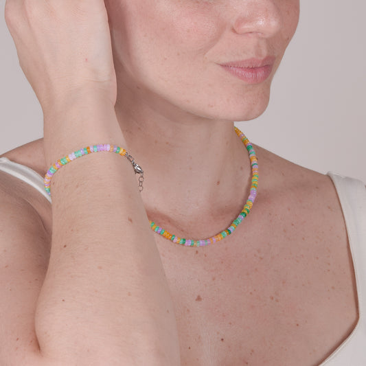 Bracciale minimal in Giada Jolly Chiara