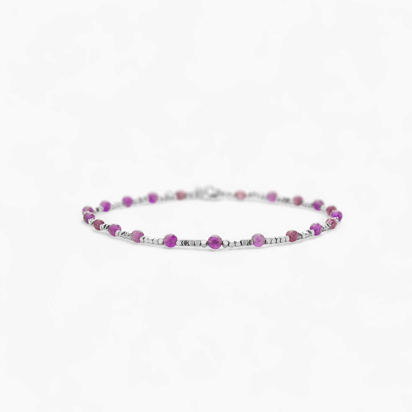 Collana in Ematite e Ametista