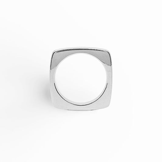 Anello Cube Argento