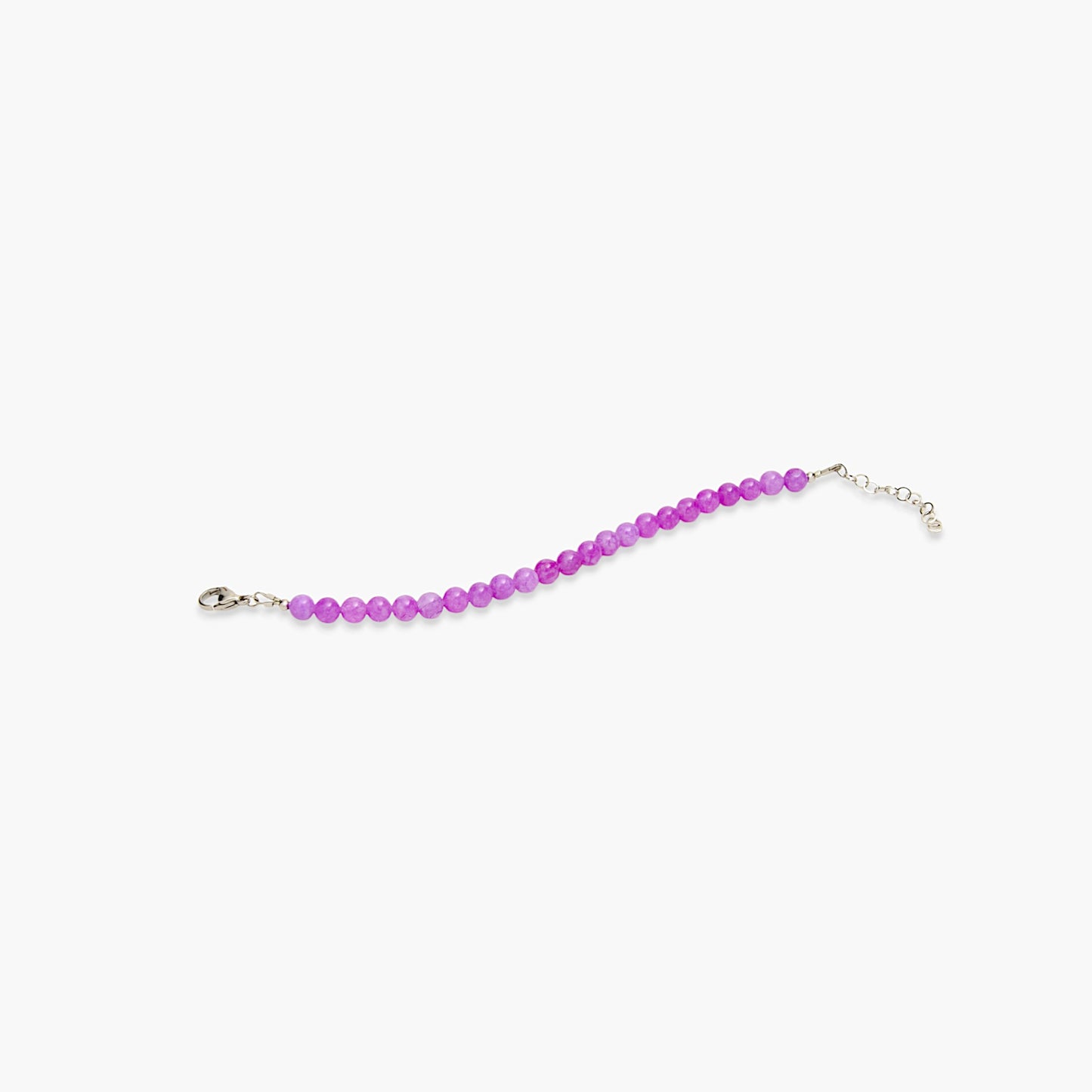 Bracciale Minimal in Giada Fucsia