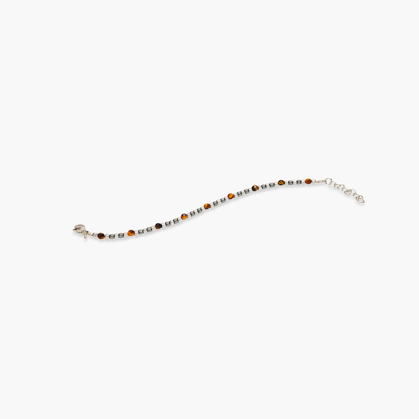 Bracciale in Ematite e Occhio di Tigre V2