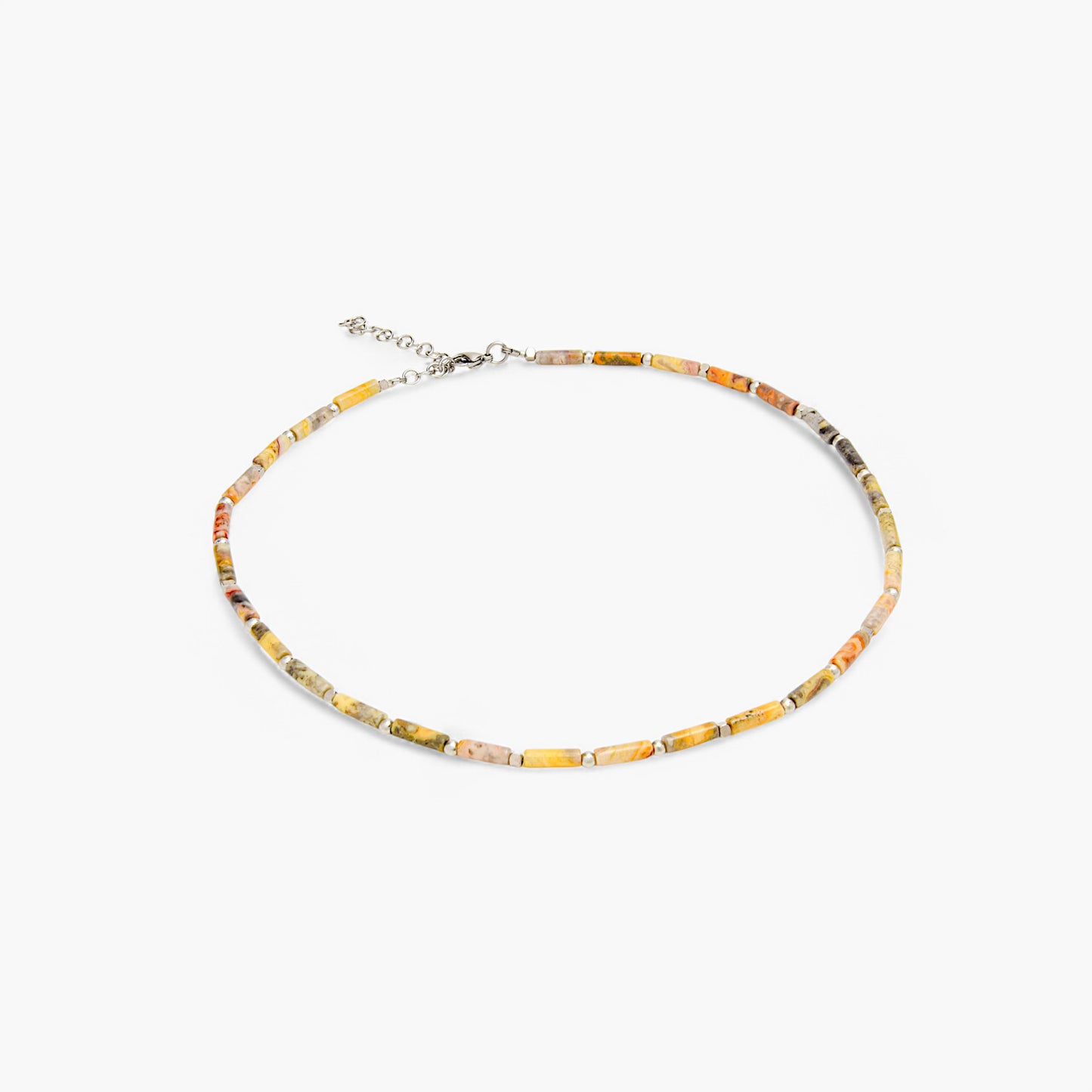 Collana in Diaspro Naturale