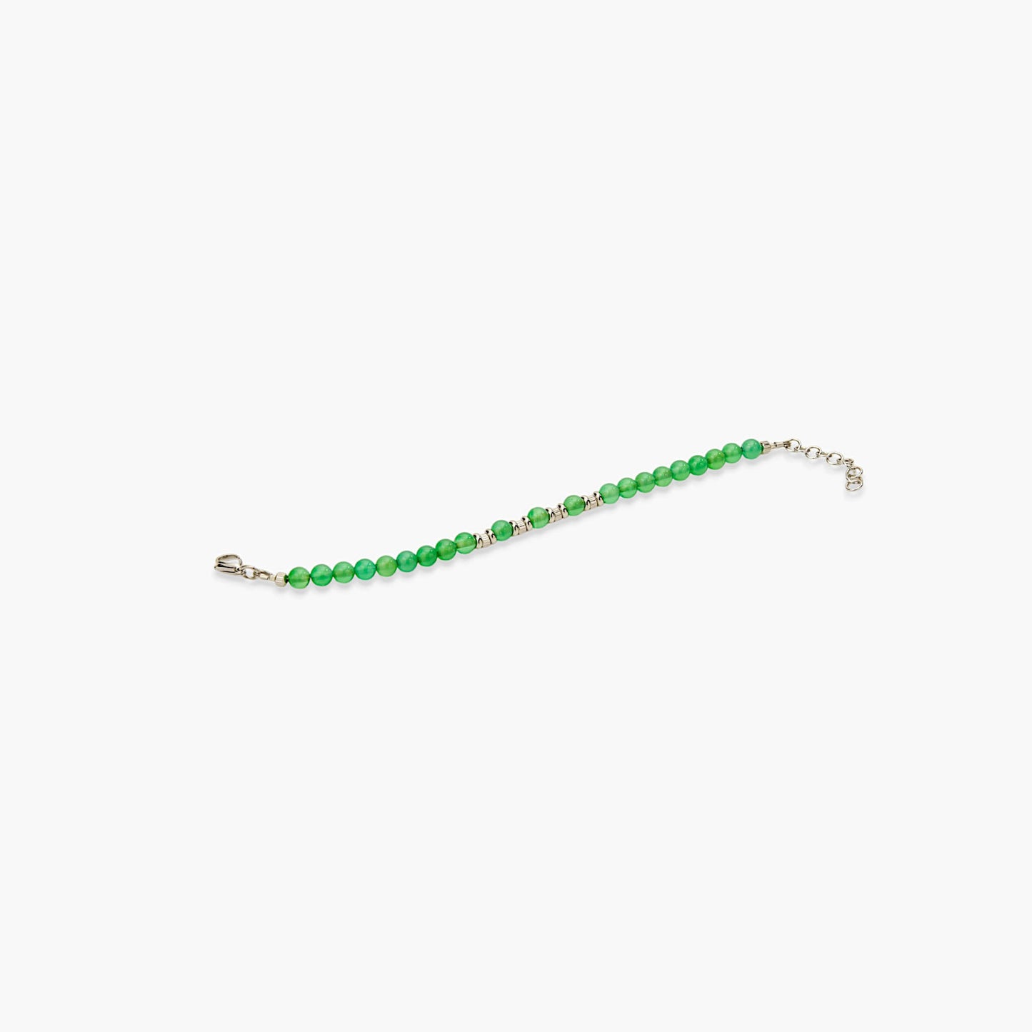 Bracciale in Agata Verde