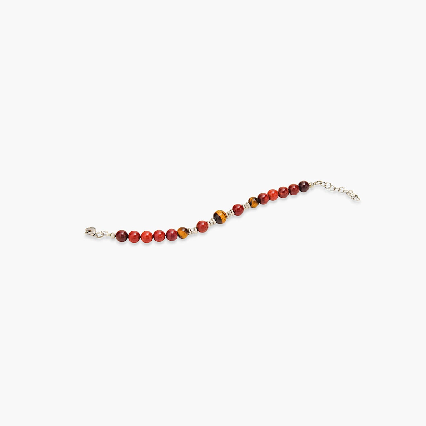 Bracciale in Occhio di Tigre e Mookaite