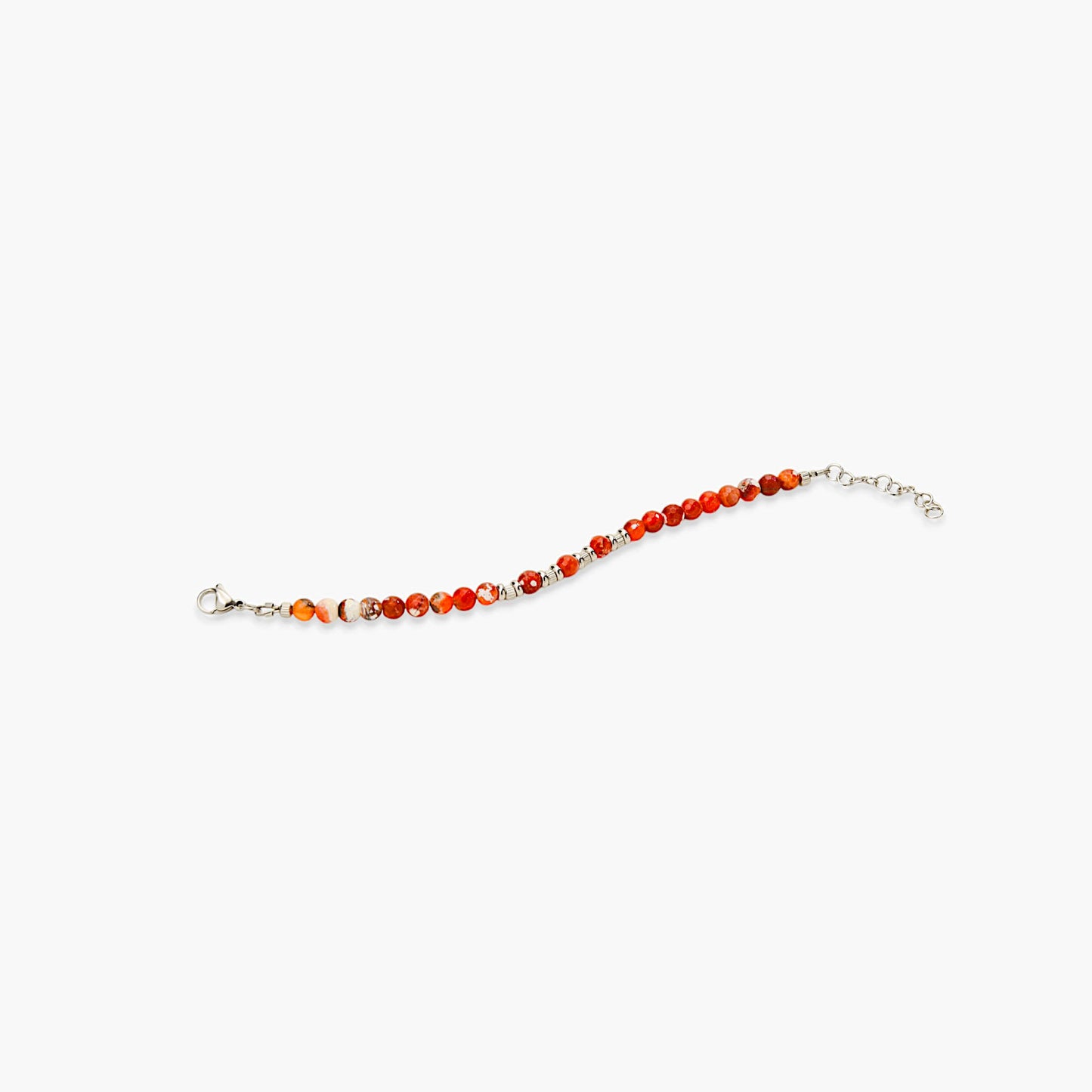 Bracciale in Agata Fuoco
