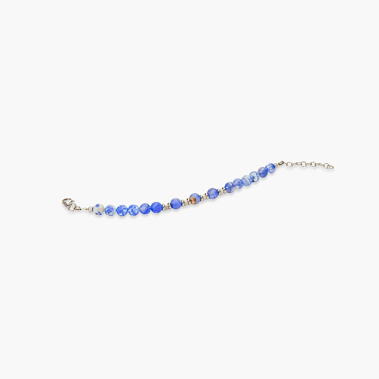 Bracciale in Agata Ghiaccio