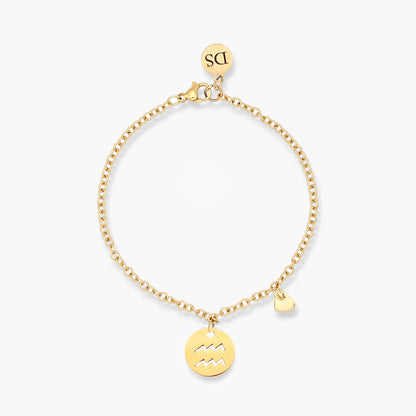 Aquarius Zodiac Bracelet