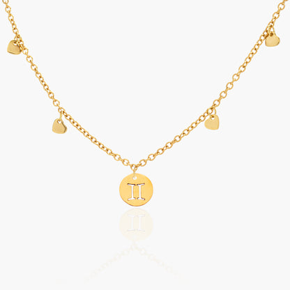 Gemini Zodiac Necklace