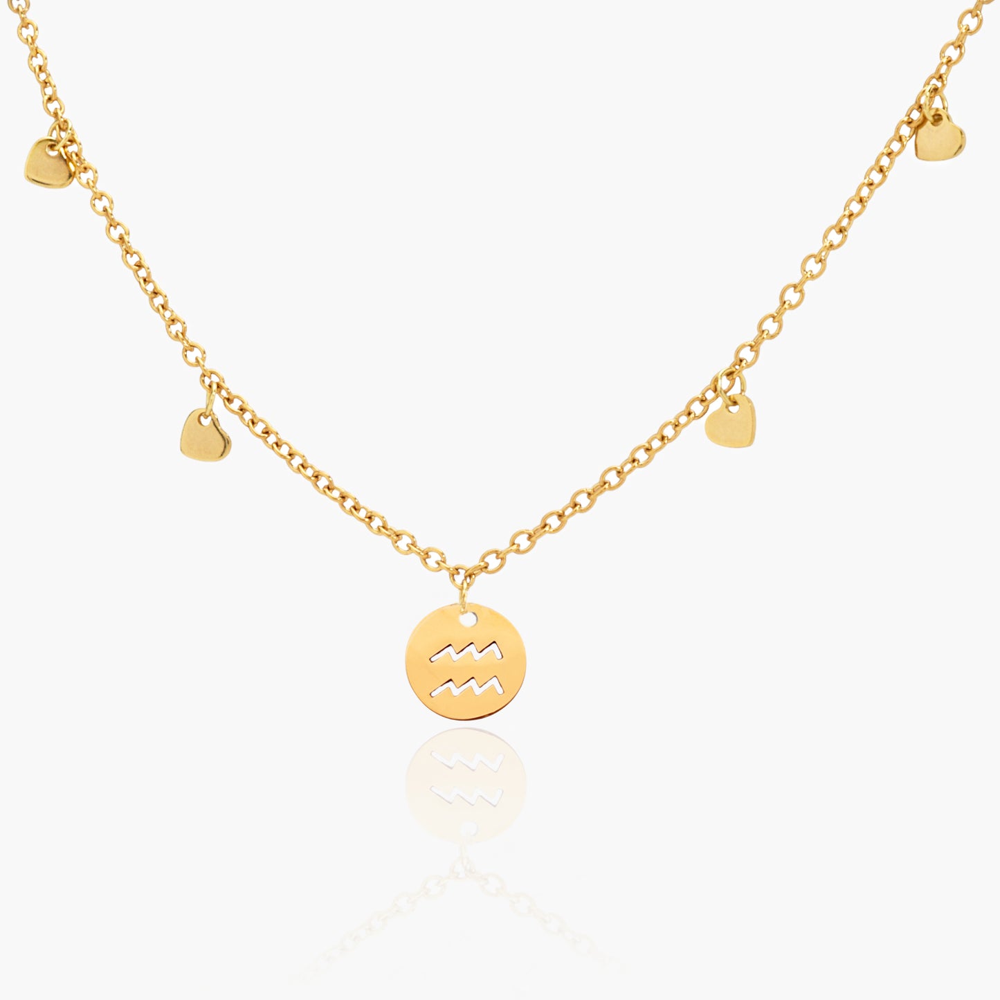 Aquarius Zodiac Necklace