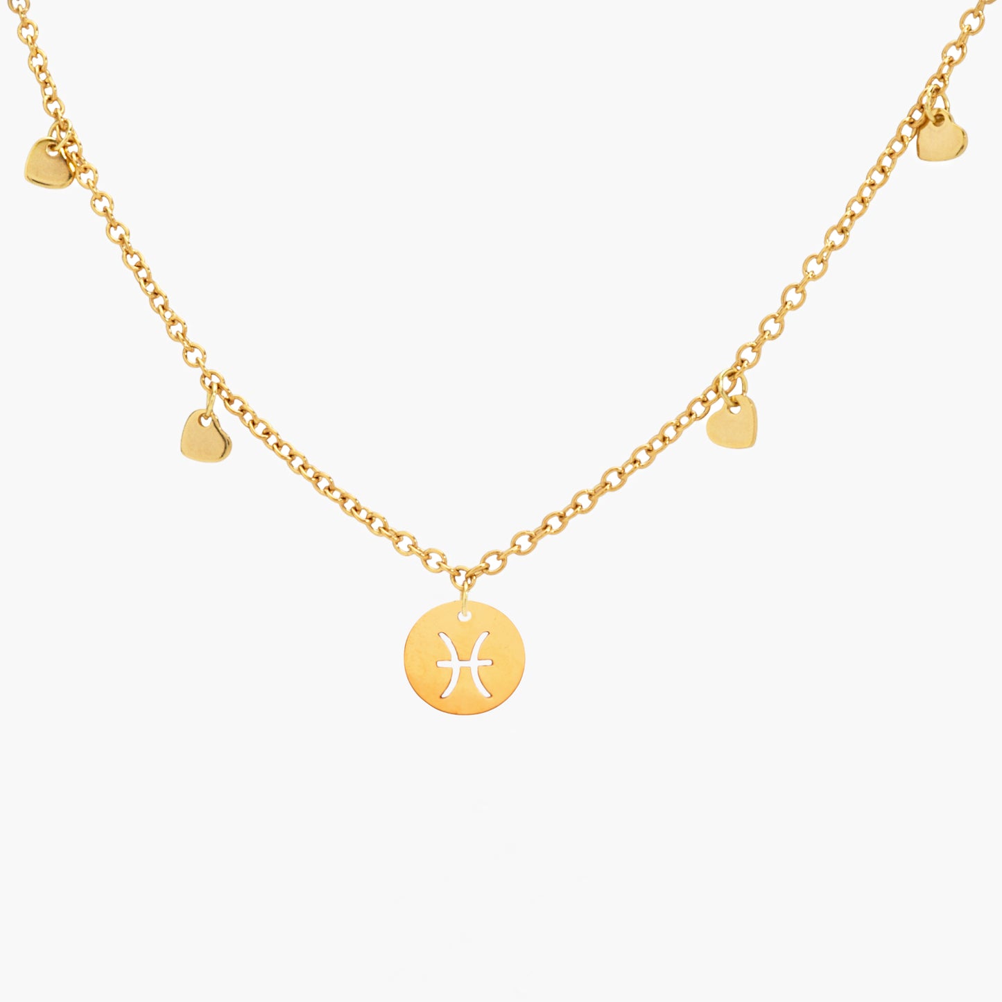 Pisces Zodiac Necklace