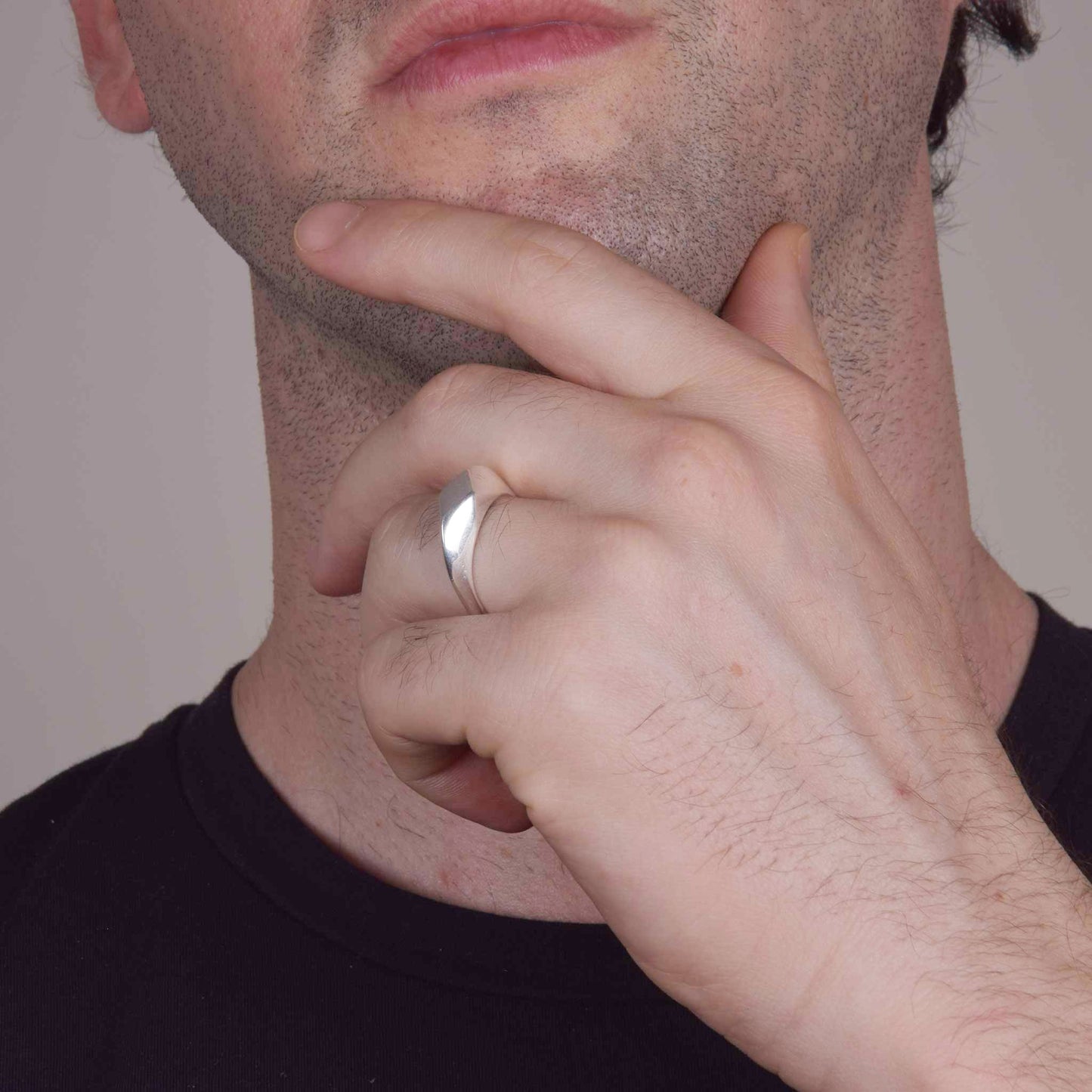 Anello Polygon - Rombo
