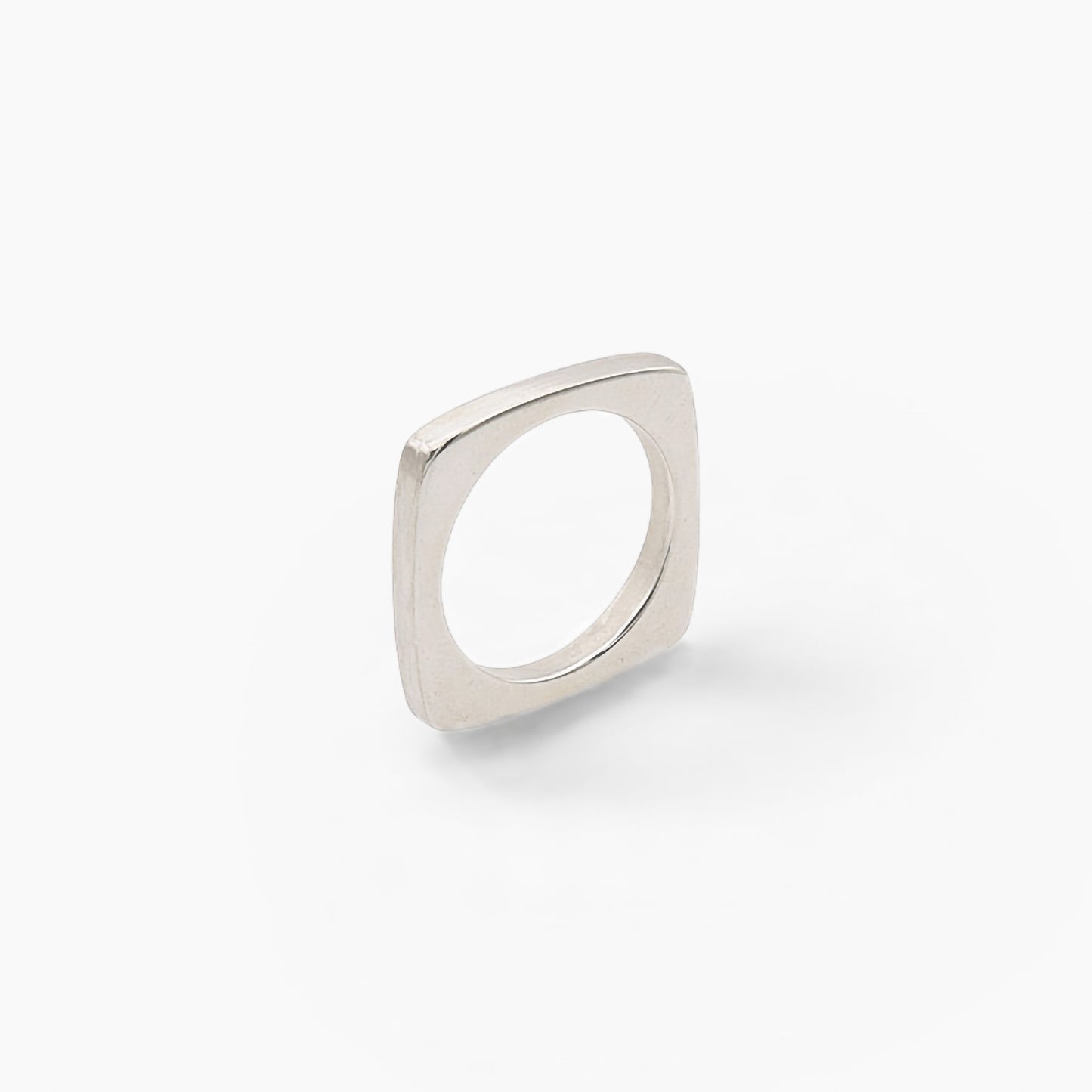 Anello Cube Argento