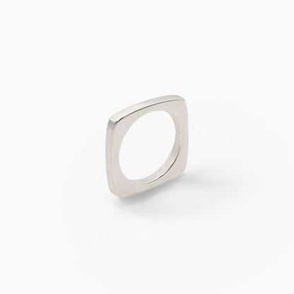 Anello Cube Argento