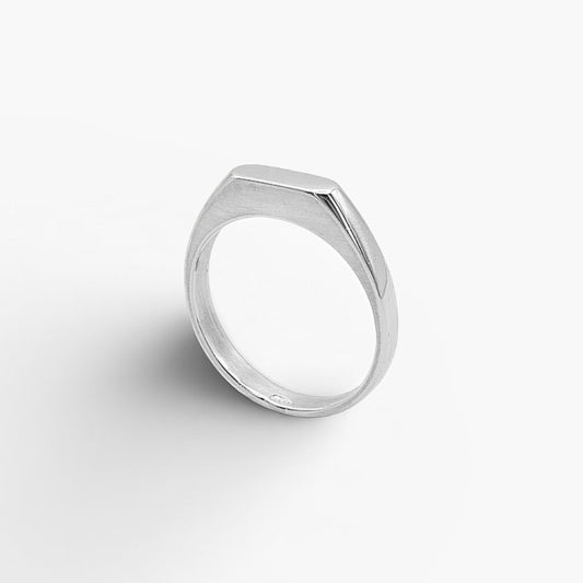 Anello Signet Ovale