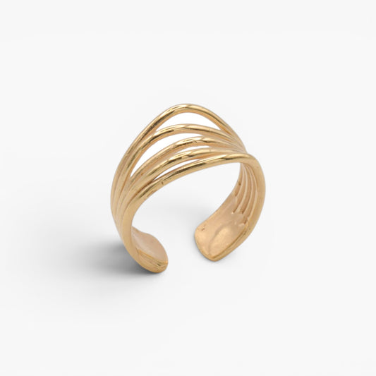 Anello Heartbeat - Wave