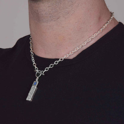 Collana Keystones - Labradorite T-bar