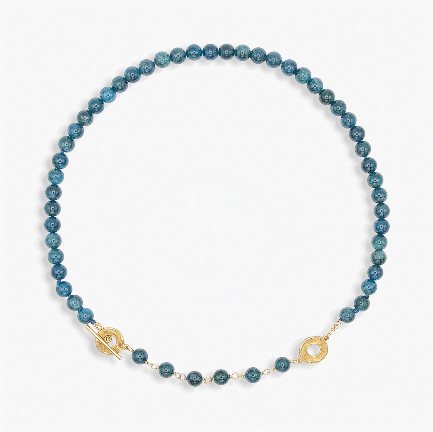 Collana Snake in Apatite