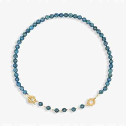 Collana Snake in Apatite