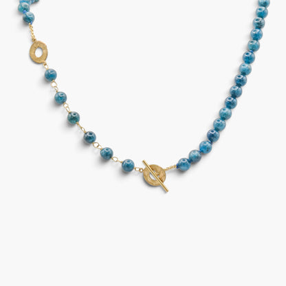 Collana Snake in Apatite