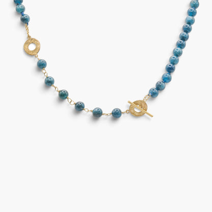 Collana Snake in Apatite