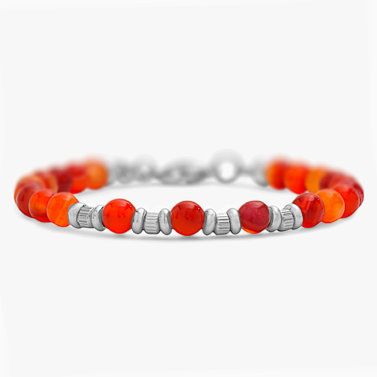 Bracciale in Agata Rossa