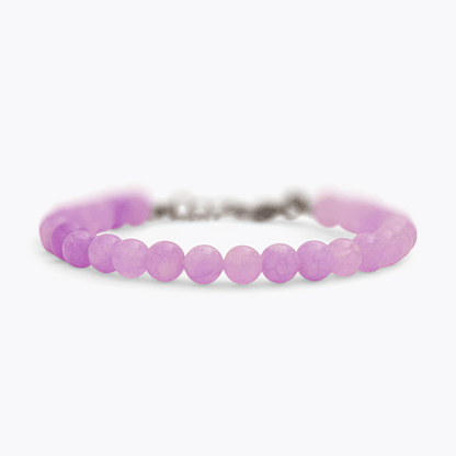 Bracciale Minimal in Giada Lilla