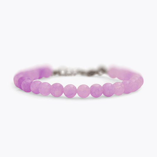 Bracciale Minimal in Giada Lilla