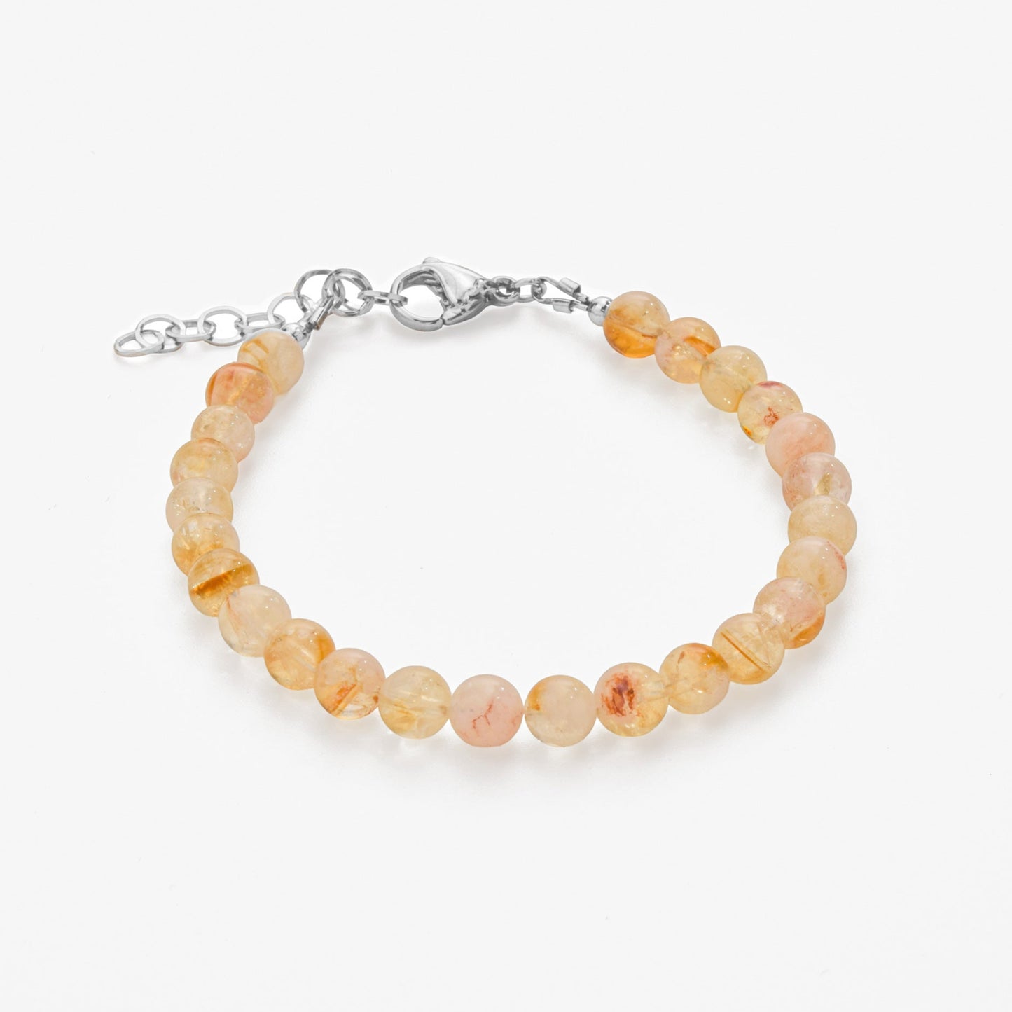 Bracciale Minimal in Quarzo Citrino Ambrato