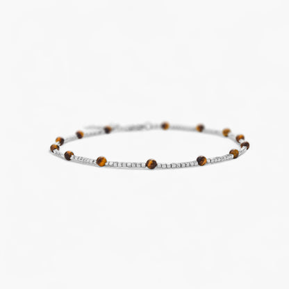 Collana in Ematite e Occhio di Tigre