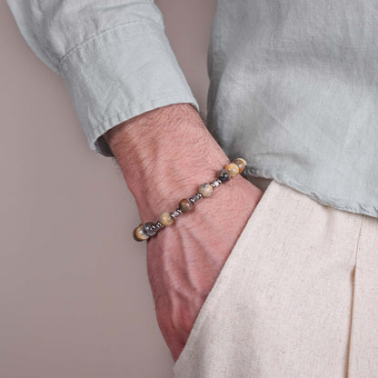 Bracciale in Diaspro Naturale