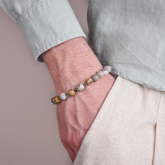 Bracciale in Diaspro Naturale