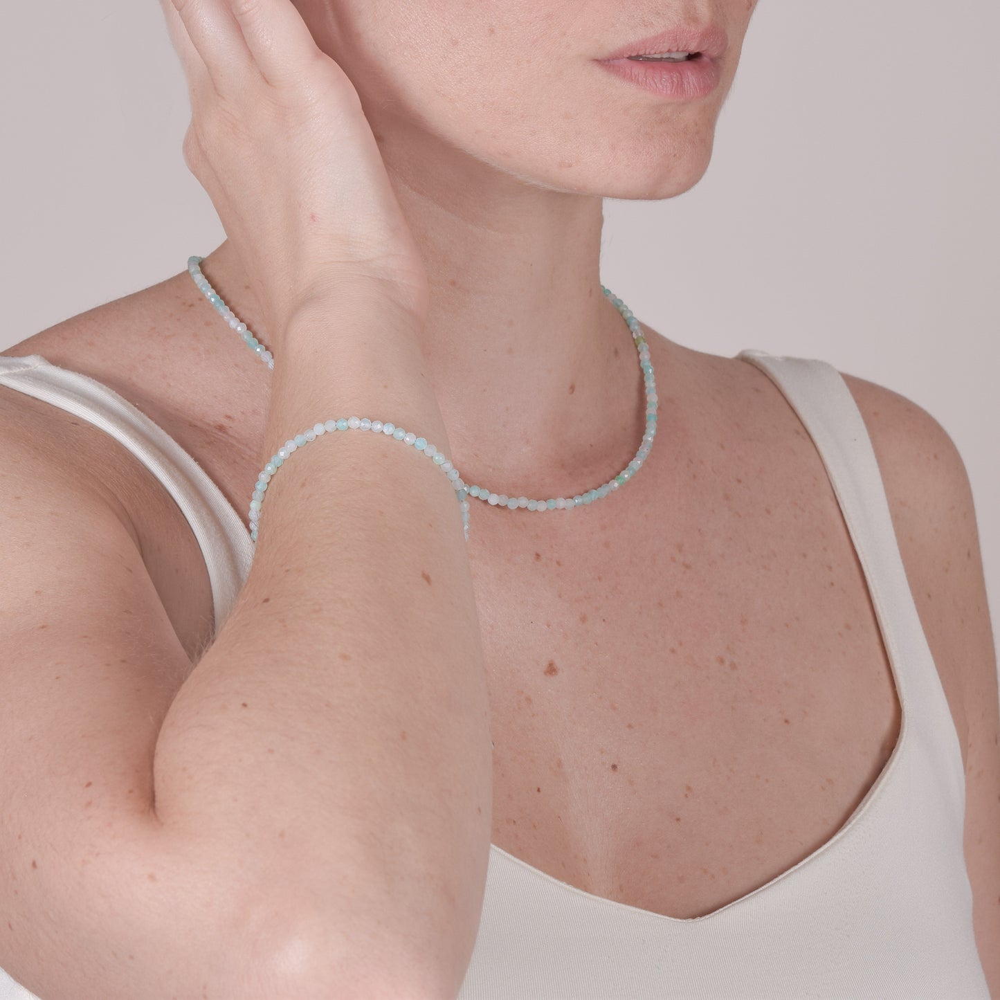 Bracciale Minimal in Amazzonite