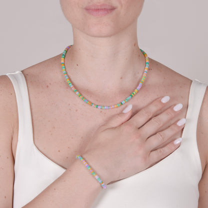 Bracciale minimal in Giada Jolly Chiara