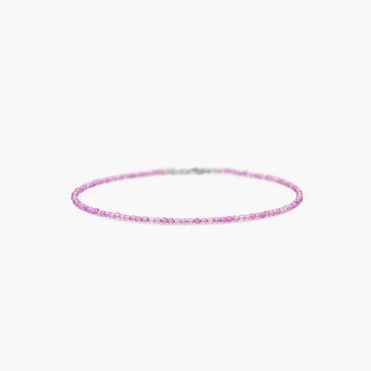 Collana Girocollo Minimal in Ametista