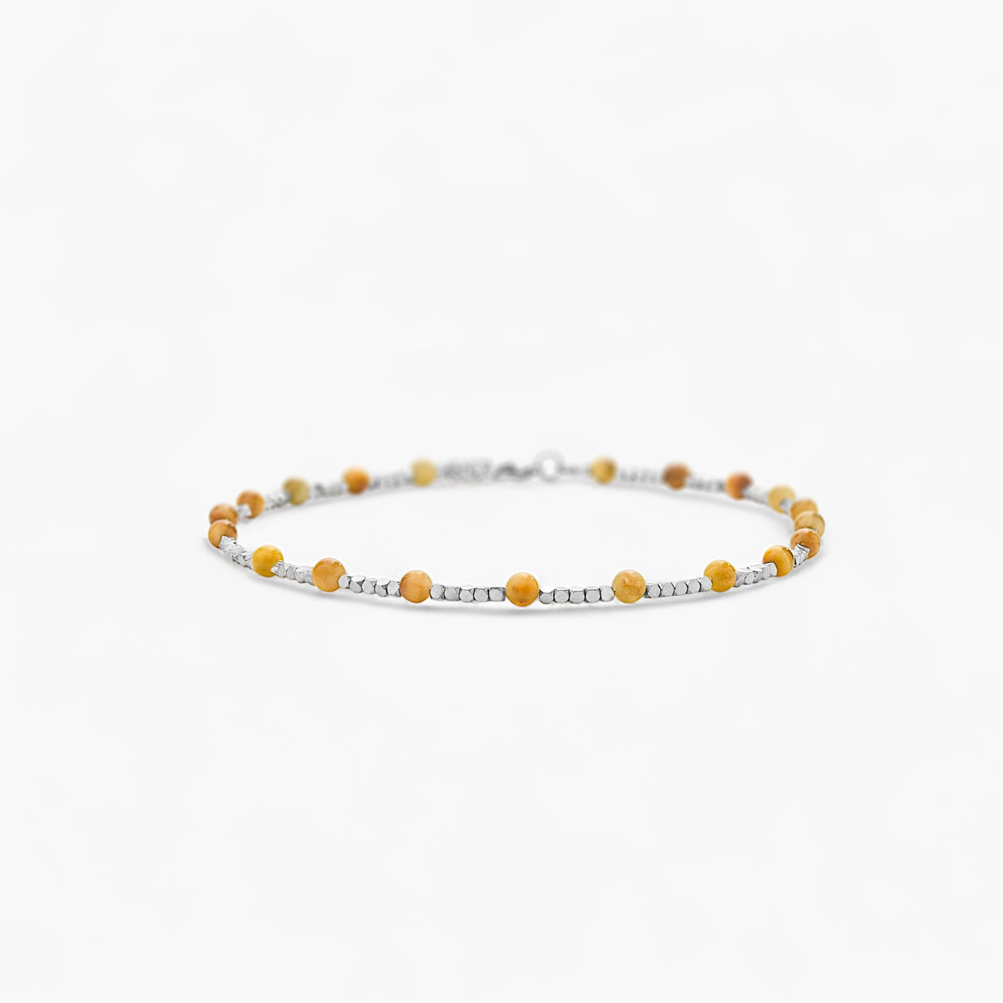 Collana in Ematite e Occhio di Falco