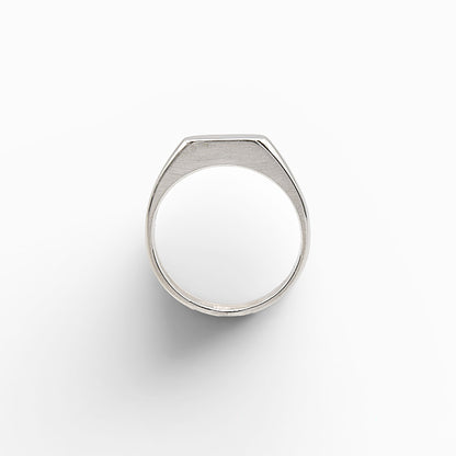 Anello Signet Ovale