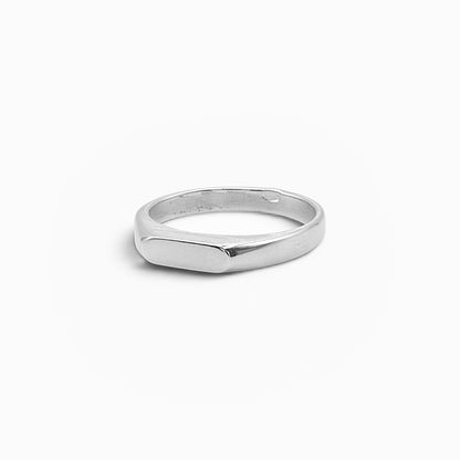 Anello Signet Ovale