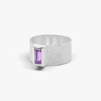Anello Archetipo - Obsidian Violet