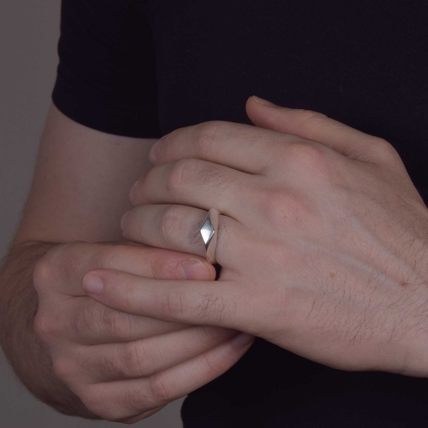 Anello Polygon - Rombo