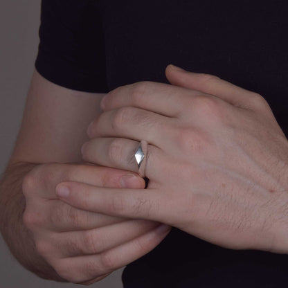 Anello Polygon - Rombo