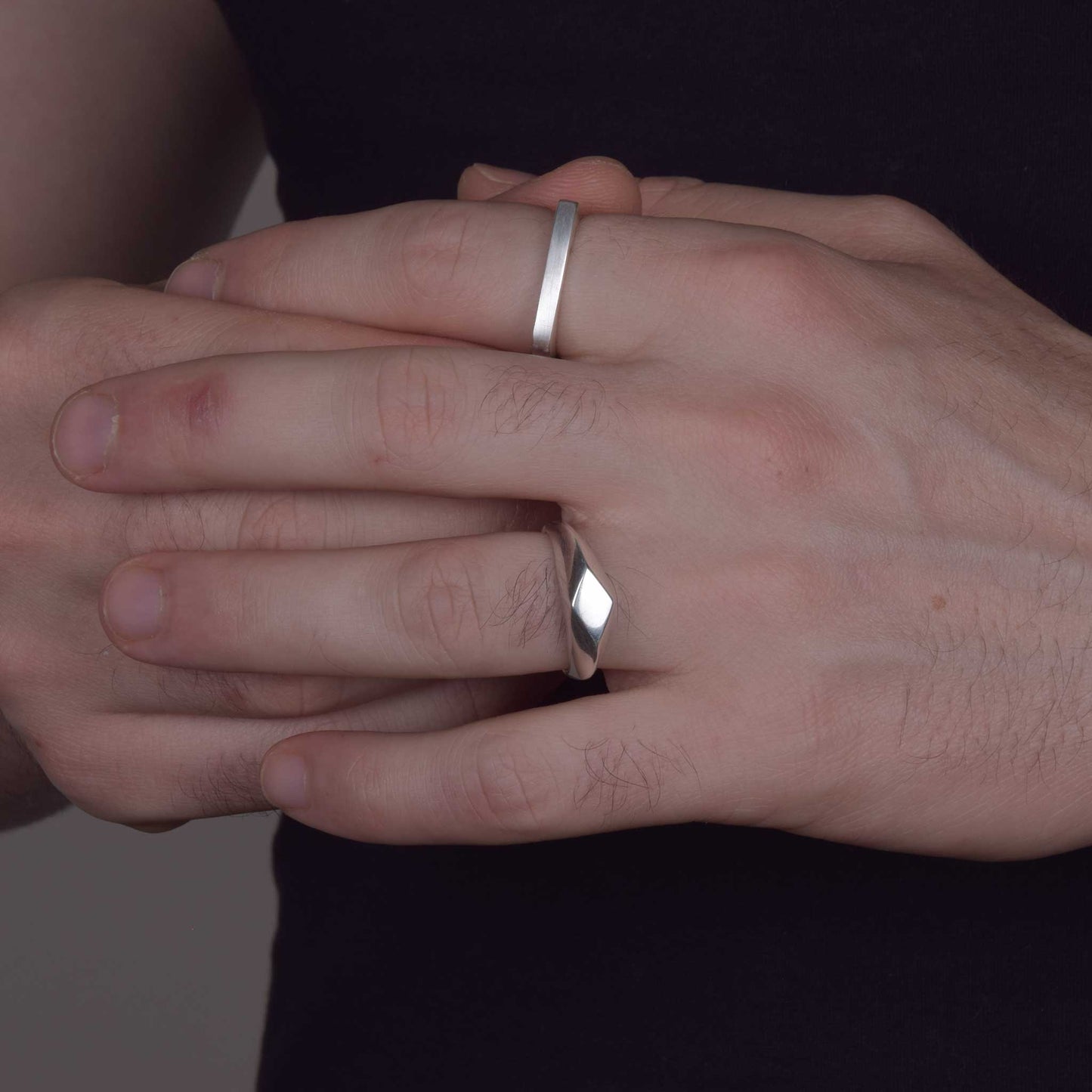 Anello Polygon - Rombo