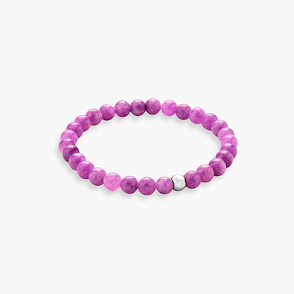 Bracciale Minimal in Giada Viola