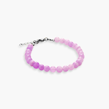 Bracciale Minimal in Giada Lilla