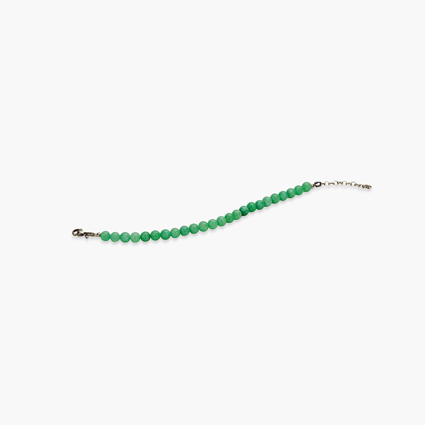 Bracciale Minimal in Giada Verde